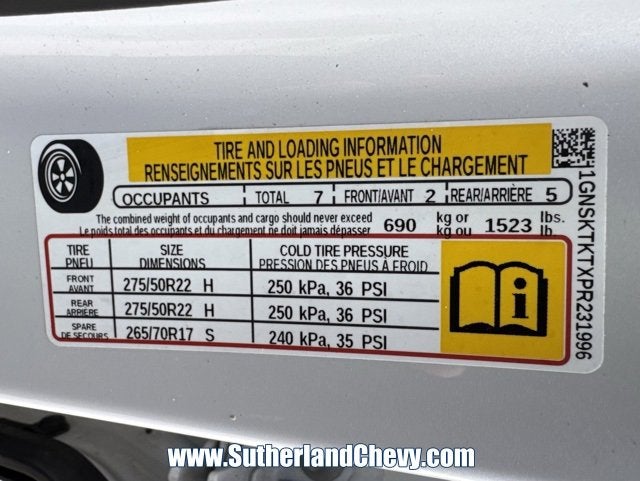 2023 Chevrolet Tahoe High Country