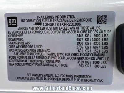 2023 Chevrolet Tahoe High Country