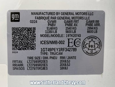 2024 GMC Sierra 2500 HD AT4