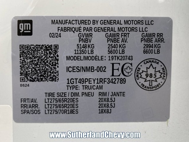 2024 GMC Sierra 2500 HD AT4