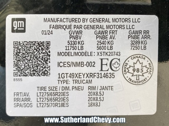 2024 GMC Sierra 2500 HD Denali Ultimate