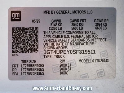 2025 GMC Sierra 2500 HD AT4