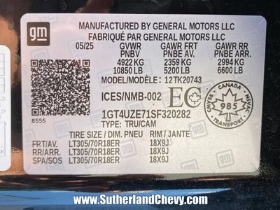 2025 GMC Sierra 2500 HD AT4X