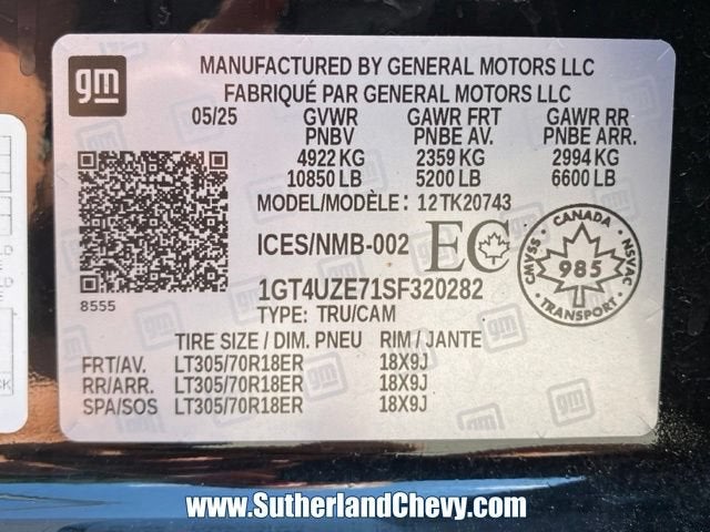 2025 GMC Sierra 2500 HD AT4X