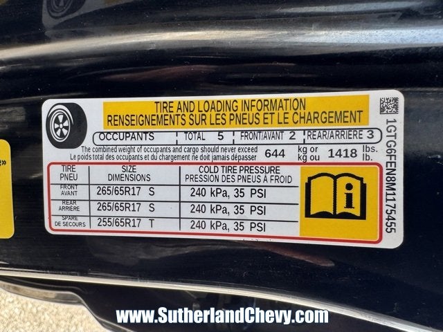 2021 GMC Canyon AT4 - Cloth