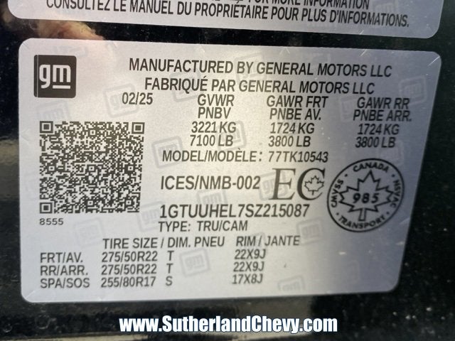 2025 GMC Sierra 1500 Denali Ultimate