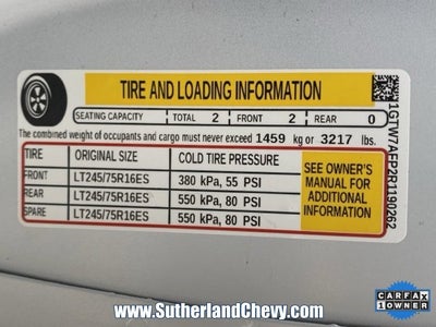 2024 GMC Savana Cargo 2500 Work Van