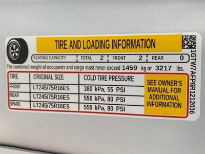 2024 GMC Savana Cargo 2500 Work Van