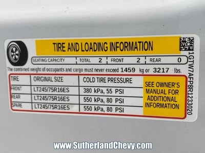 2024 GMC Savana Cargo 2500 Work Van