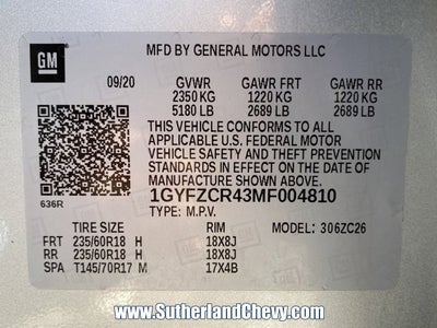 2021 Cadillac XT4 Premium Luxury