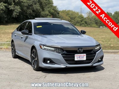 2022 Honda Accord Sedan Sport