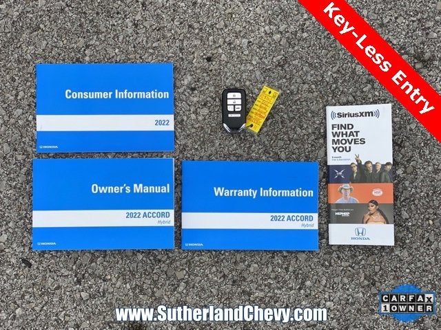 2022 Honda Accord Hybrid Sport