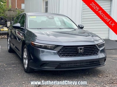 2025 Honda Accord Sedan LX