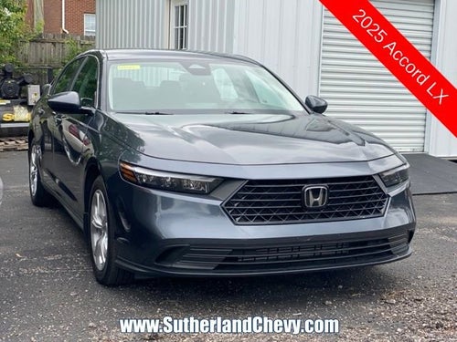 2025 Honda Accord Sedan LX