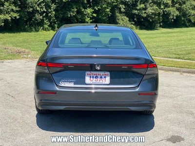 2025 Honda Accord Sedan LX