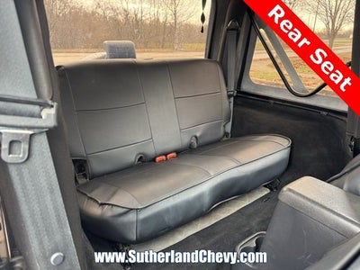 2004 Jeep Wrangler SE