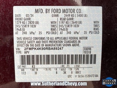 2024 Ford Edge Titanium
