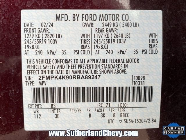 2024 Ford Edge Titanium