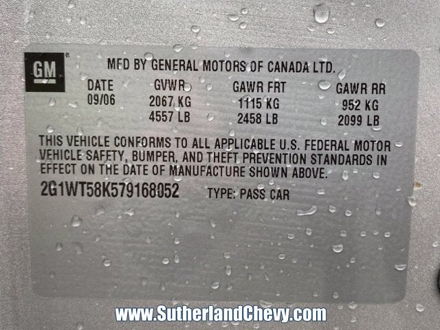 2007 Chevrolet Impala 3.5L LT