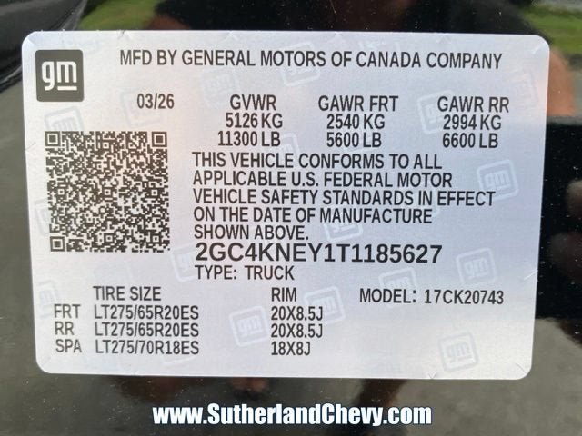 2026 Chevrolet Silverado 2500 HD LT