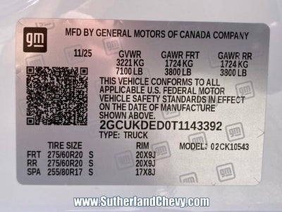 2026 Chevrolet Silverado 1500 LT