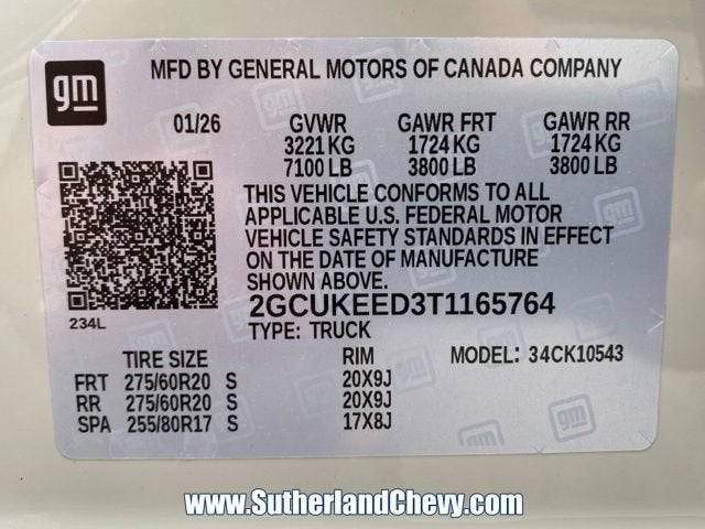 2026 Chevrolet Silverado 1500 RST