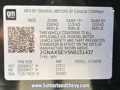 2022 Chevrolet Equinox LS