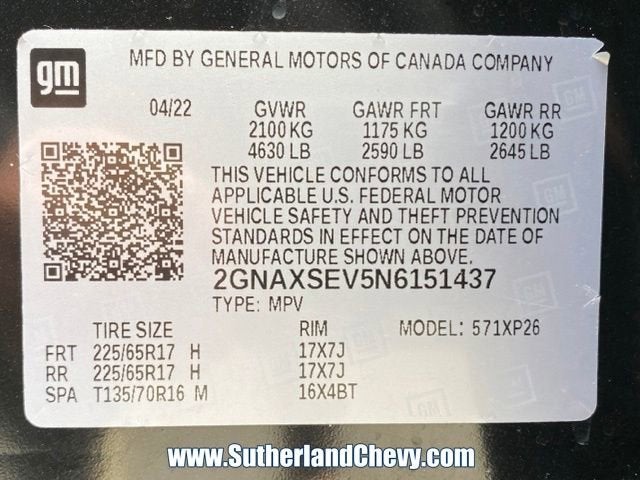 2022 Chevrolet Equinox LS