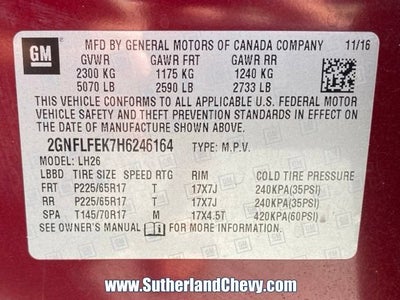 2017 Chevrolet Equinox LT