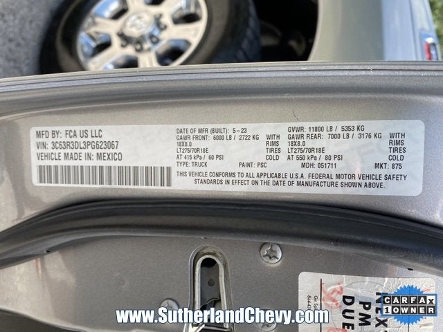 2023 RAM 3500 Big Horn