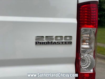 2025 RAM ProMaster Cargo Van Tradesman
