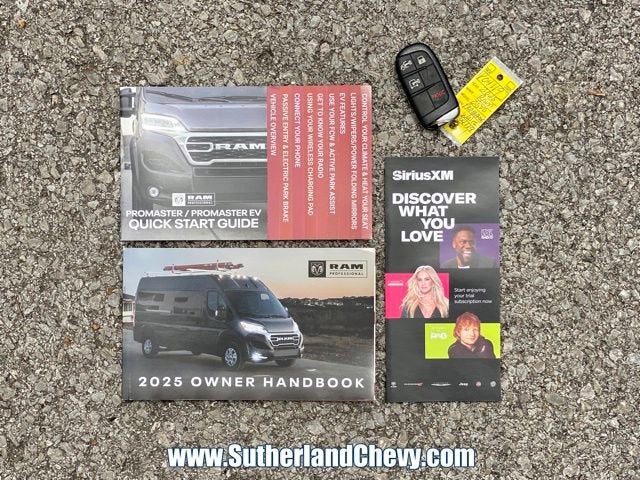 2025 RAM ProMaster Cargo Van Tradesman