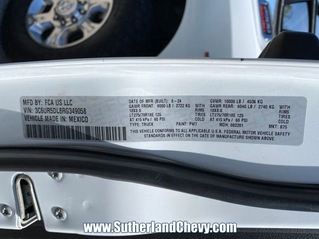 2024 RAM 2500 Big Horn