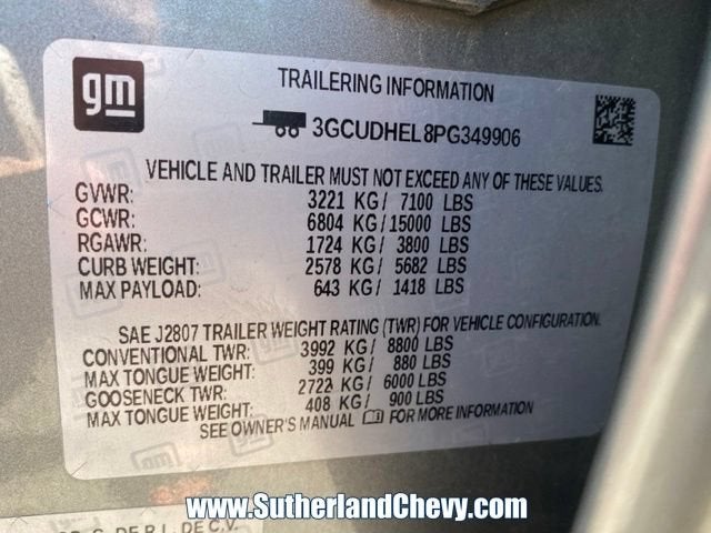 2023 Chevrolet Silverado 1500 ZR2