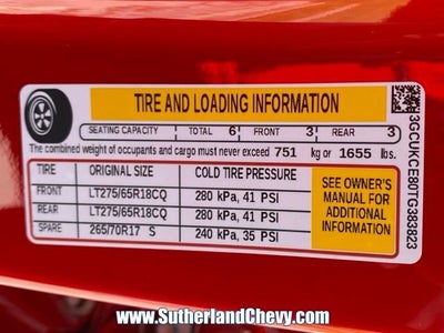 2026 Chevrolet Silverado 1500 Custom Trail Boss