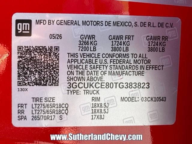 2026 Chevrolet Silverado 1500 Custom Trail Boss