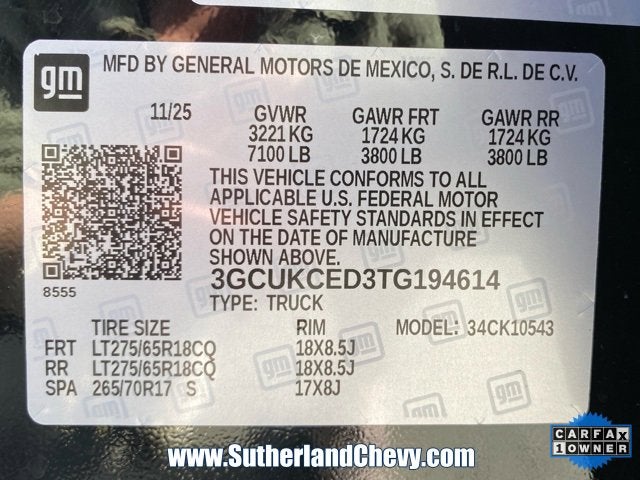 2026 Chevrolet Silverado 1500 Custom Trail Boss