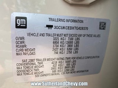 2026 Chevrolet Silverado 1500 Custom Trail Boss