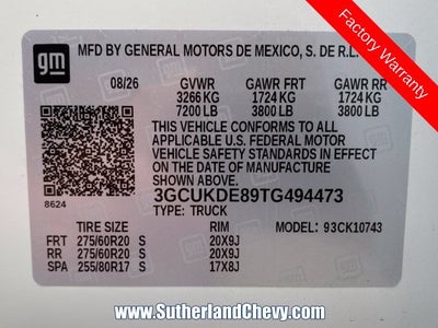 2026 Chevrolet Silverado 1500 LT