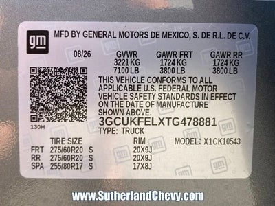 2026 Chevrolet Silverado 1500 LT Trail Boss