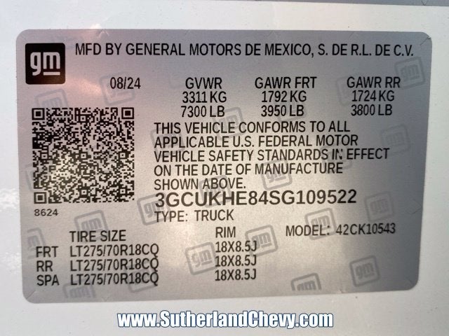 2025 Chevrolet Silverado 1500 ZR2