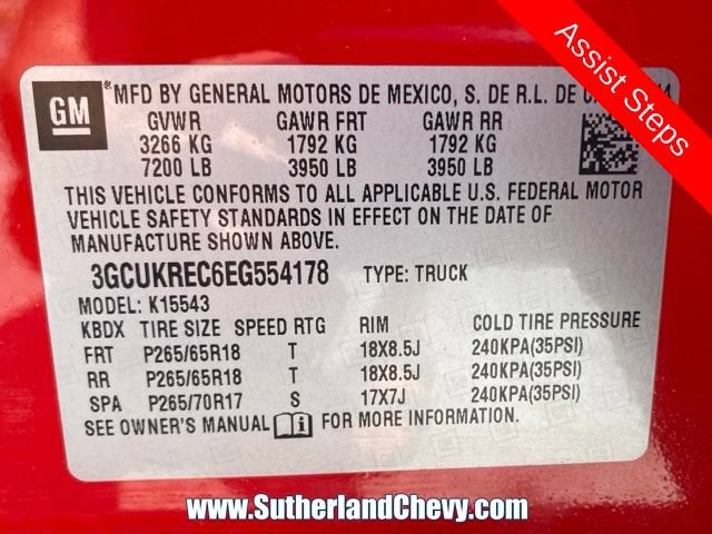 2014 Chevrolet Silverado 1500 LT