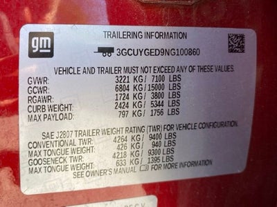 2022 Chevrolet Silverado 1500 LTD LTZ