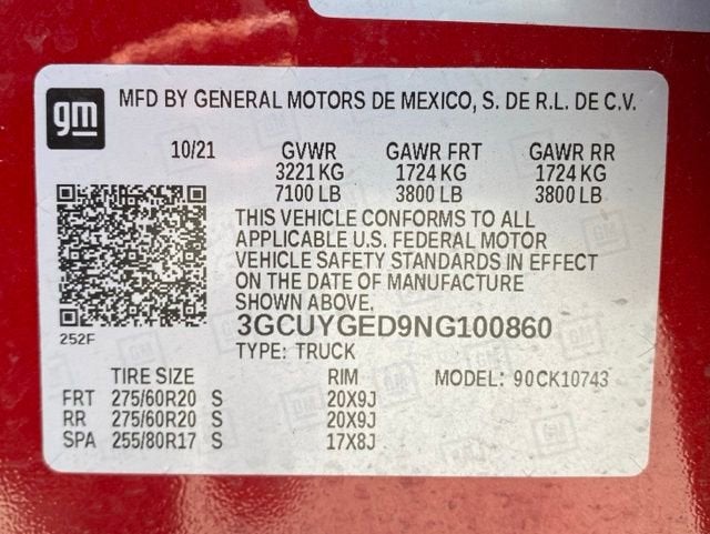 2022 Chevrolet Silverado 1500 LTD LTZ