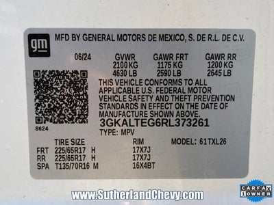 2024 GMC Terrain SLE