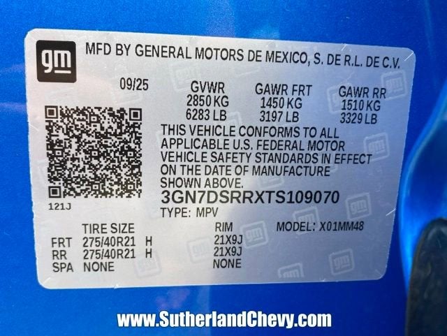 2026 Chevrolet Equinox EV RS
