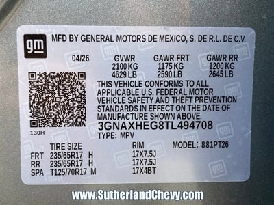 2026 Chevrolet Equinox LT