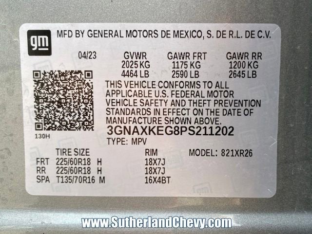 2023 Chevrolet Equinox LT
