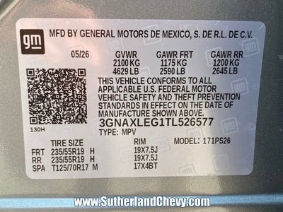 2026 Chevrolet Equinox RS