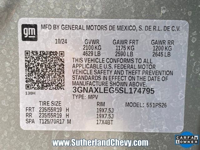 2025 Chevrolet Equinox RS